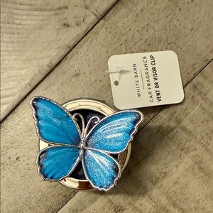 White Barn Vibrant Blue Butterfly Fragrance Clip